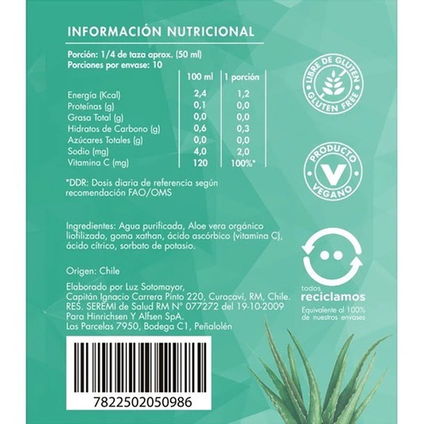 Brota - Aloe Vera Gel  500 Ml 2