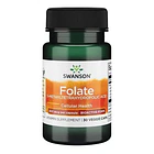 Swanson  - Acido Fólico Folate 30 Capsulas Vegetales 1