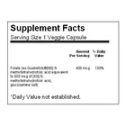 Swanson  - Acido Fólico Folate 30 Capsulas Vegetales 2