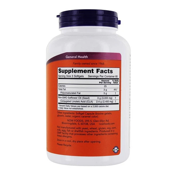 Cla Nutricional 800 Mg. - 180 Softgels 2