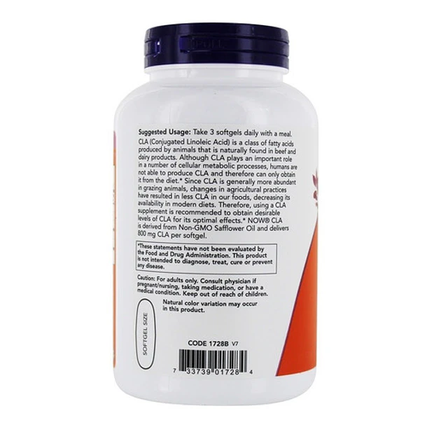 Cla Nutricional 800 Mg. - 180 Softgels 3