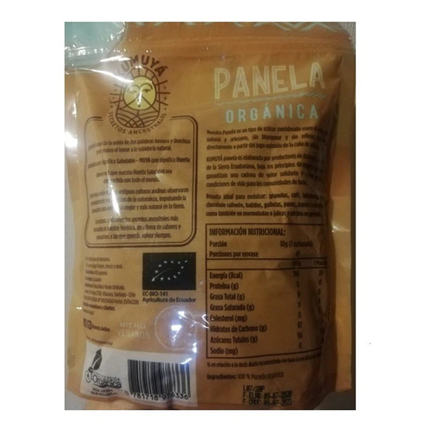 Kumuyá  - Panela Orgánica Kumuyá 450 Grs. 3