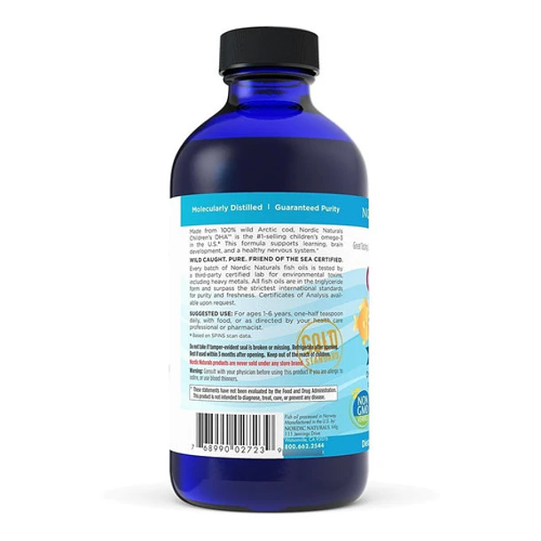 Nordic Naturals -children's Dha 530 Mg/ 237 Ml (omega Niños) 3