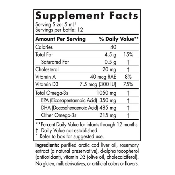 Nordic Naturals - Baby's Dha 60 Ml 5
