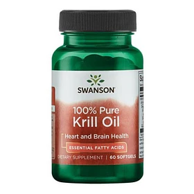 Swanson - 100% Pure Krill Oil 60 Sotgels