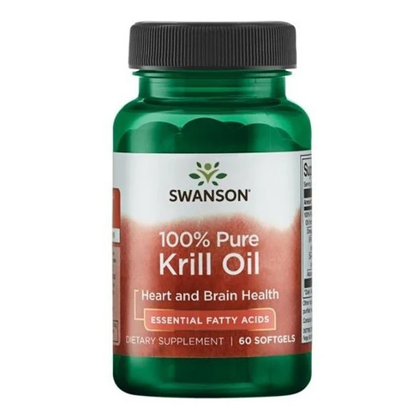 Swanson - 100% Pure Krill Oil 60 Sotgels 1