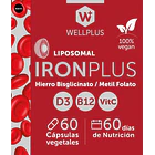 Wellplus - Hierro Iron Plus 60 Capsulas 4
