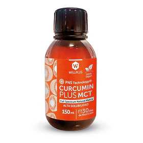 Wellplus - Curcumin Plus Mct Líquido 150 Ml