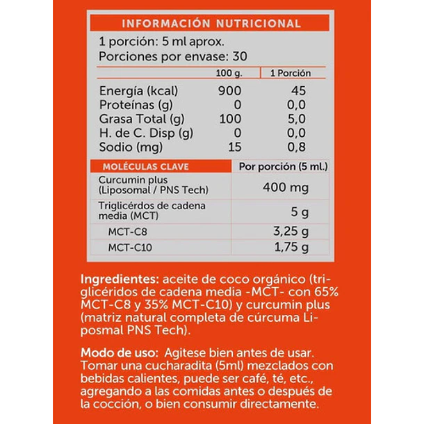 Wellplus - Curcumin Plus Mct Líquido 150 Ml 3