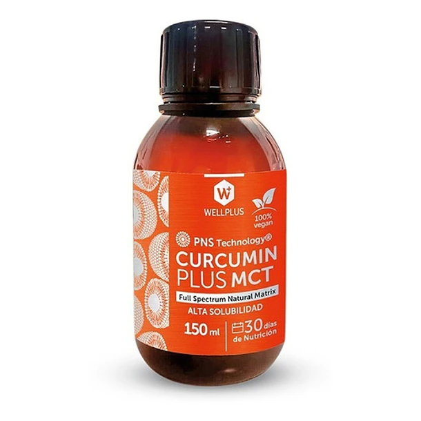 Wellplus - Curcumin Plus Mct Líquido 150 Ml 6
