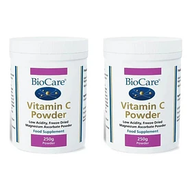 Biocare - Vitamina C En Polvo 60g X2 Unidades