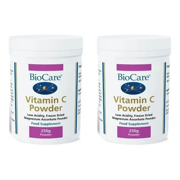 Biocare - Vitamina C En Polvo 60g X2 Unidades 1