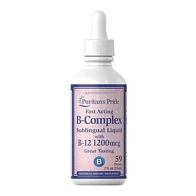 Swanson - B-complex Con B12  Sublingual Gotas 1.200mcg