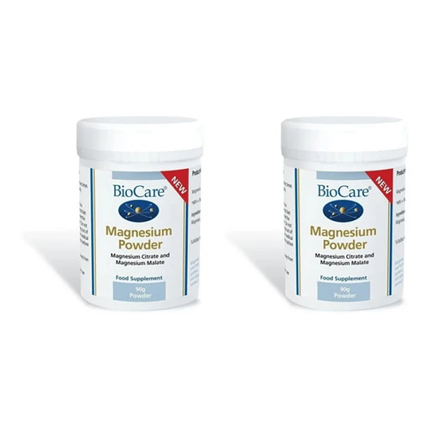 Biocare - 2 X Magnesium Powder 90grs (2 Unidades) 1
