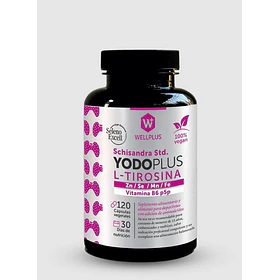 Wellplus - Yodo Plus L-tirosina 120 Caps