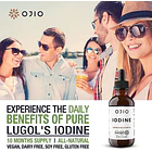 Ojio Solución De Yodo Lugol - Apoyo Tiroideo- 30 Ml 3