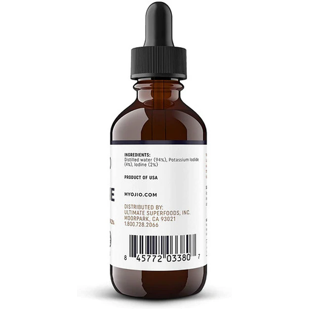 Ojio Solución De Yodo Lugol - Apoyo Tiroideo- 30 Ml 6