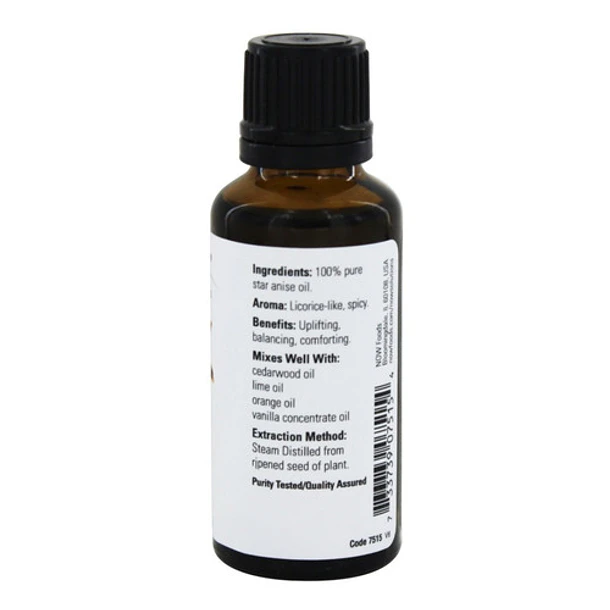 Now - Aceite Esencial  Estrella De Anís 100% Puro 30ml 2