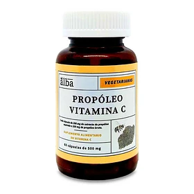 Del Alba - Propóleo Vitamina C 500 Mg  60 Caps