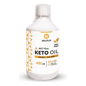 Wellplus - Keto Oil  Mct Plus 480 Ml 