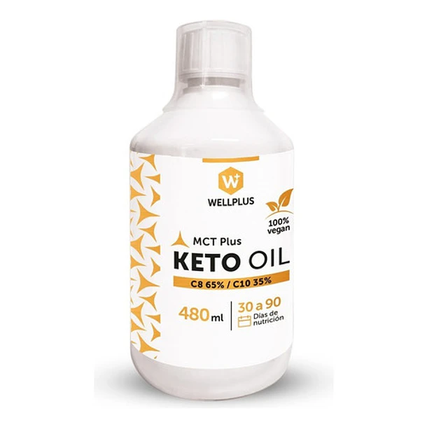 Wellplus - Keto Oil  Mct Plus 480 Ml  1