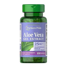 Puritan´s Pride - Aloe Vera 25mg 100 Softgels