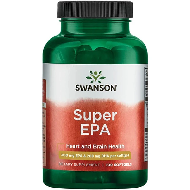 Swanson - Super Epa Omega 3, Epa = 300, Dha =200 (100 Caps) 1
