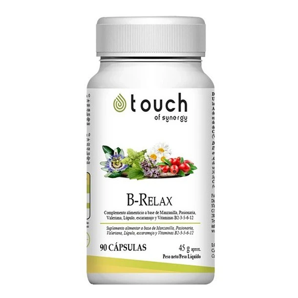 Touch Of Synergy - B - Relax (90 Cápsulas) Relax 1