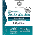 Wellplus Zn*se*cu*mn (zinc Selenio Cobre Manganeso) 60 Caps 3