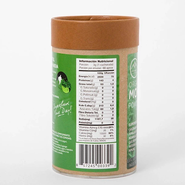 Primal - Organic Moringa Leaf Powder 200 Grs 2
