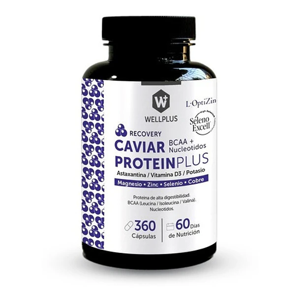 Wellplus - Caviar Protein 360 Cápsulas 1