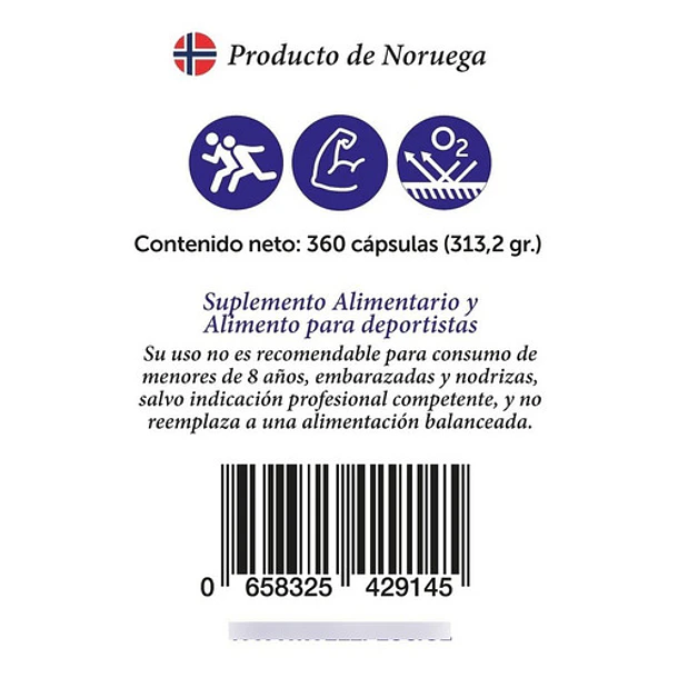 Wellplus - Caviar Protein 360 Cápsulas 4