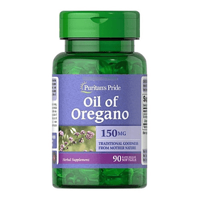Puritan's Pride - Aceite De Orégano 150mg 90 Caps