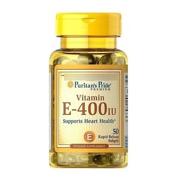 Puritan's Pride - Vitamina E 400iu 180mg 50 Softgels 1