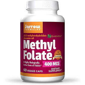 Jarrow - Metil Folate 400 Mg Formulas 60 Capsulas