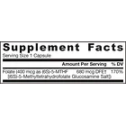 Jarrow - Metil Folate 400 Mg Formulas 60 Capsulas 2