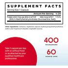 Jarrow - Metil Folate 400 Mg Formulas 60 Capsulas 3