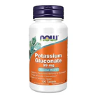 Now Foods - Gluconato De Potasio 99mg 100 Tabletas 1