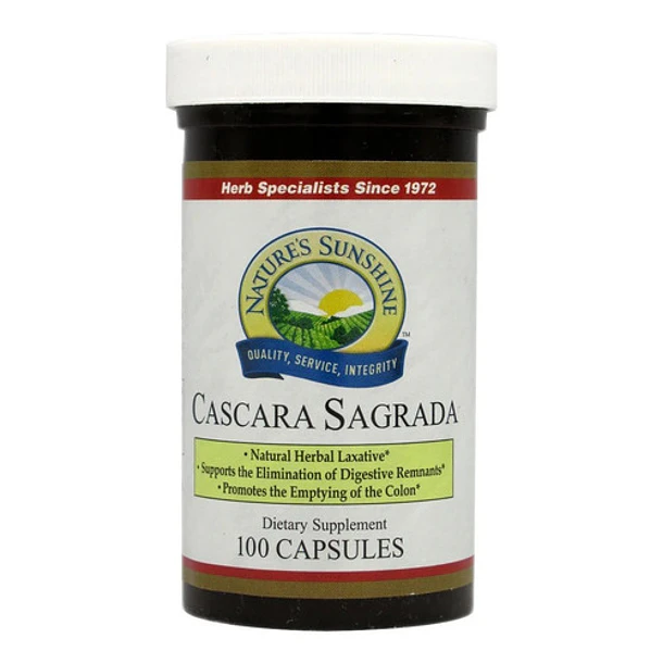 Nature's Sunshine - Cáscara Sagrada (100 Caps) 1