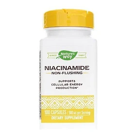 Nature's Way - Vitamina B3  Niacinamide 500 Mg 100 Capsulas 