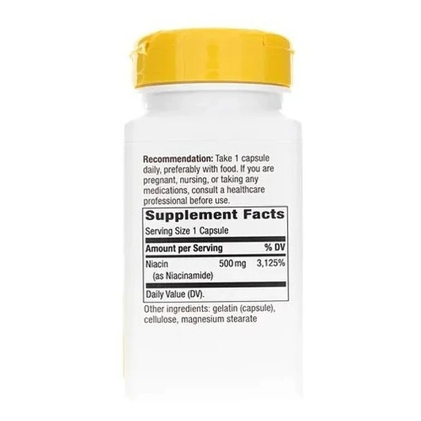 Nature's Way - Vitamina B3  Niacinamide 500 Mg 100 Capsulas  2