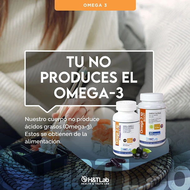 H&tlab - Omega 3 + Maqui Antiox 2000 Mg De Epa/dha 60 Caps 6