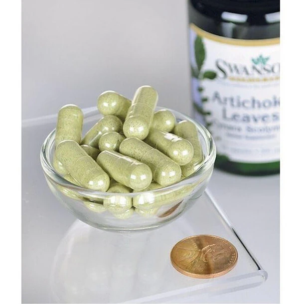 Swanson - Hojas De Alcachofa Artichoke Leaves 500mg 60 Caps 2