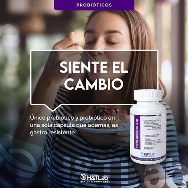 H&tlab - Pre & Probióticos 3 Xp (30 Caps) 3