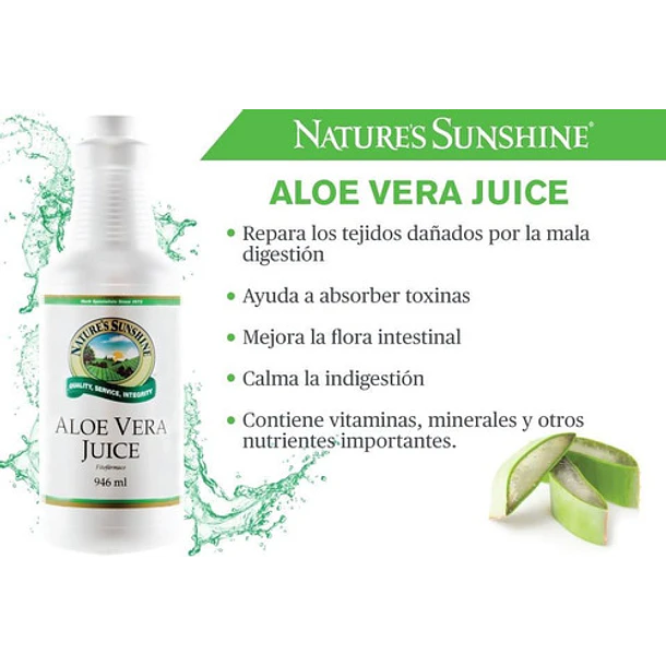 Nature's Sunshine - Aloe Vera 946 Ml 2
