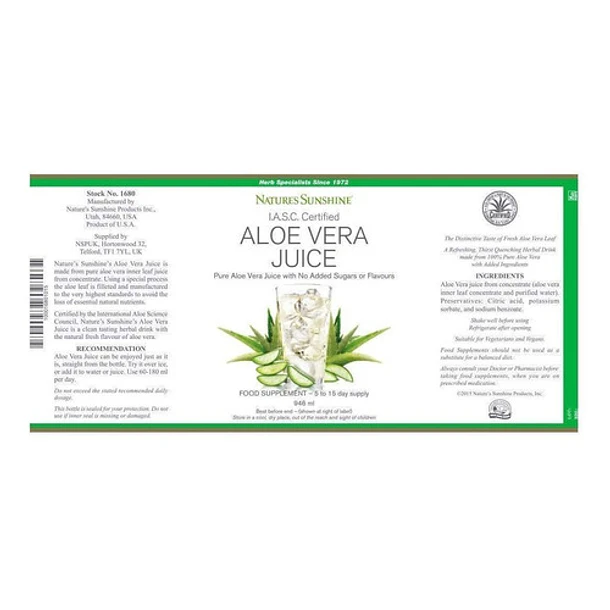 Nature's Sunshine - Aloe Vera 946 Ml 5