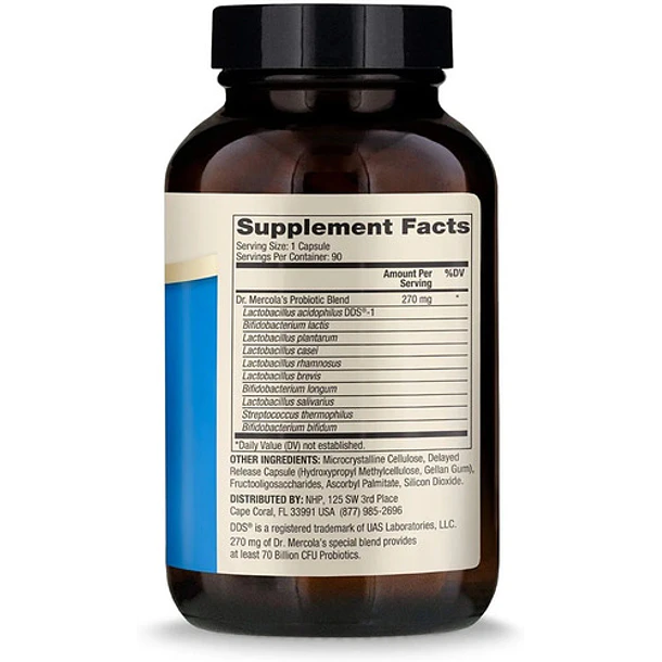 Dr. Mercola - Probióticos Complete 90 Cápsulas (3 Meses)  2