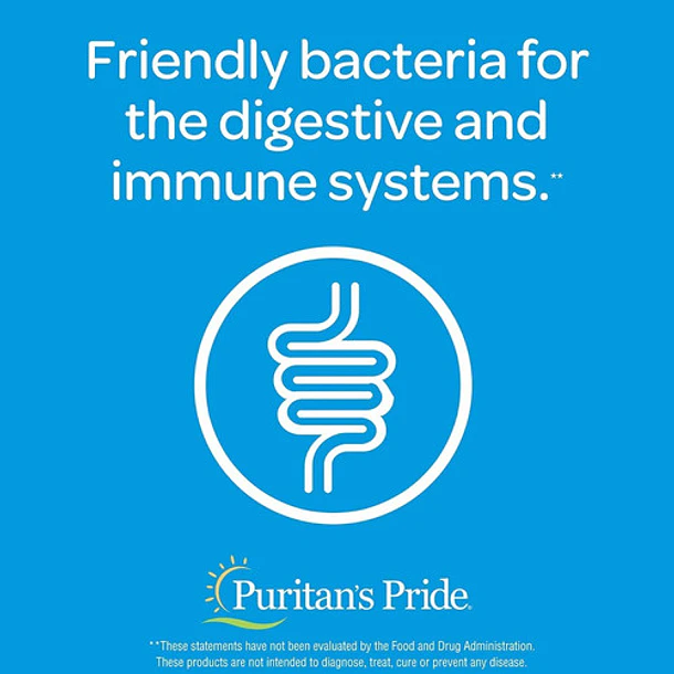Puritan's Pride Probiotico Acidophilus, 250 Capsulas 5