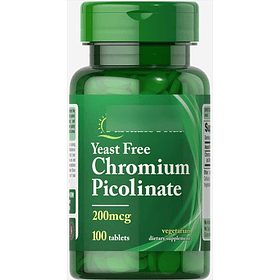 Puritans Pride - Picolinato De Cromo 200mg 100 Tabs