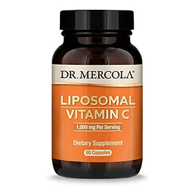  Dr. Mercola, Vitamina C Liposomal, 1000mg, 60 Cápsulas N/a